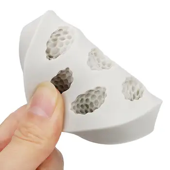 3D Bakeware Šokolādes Pelējuma Mīklas Rīku Aveņu Melleņu Formas Silikona Veidnē DIY Kūka Dekorēšanas Pelējuma Sugarcraft Cepšanas Rīku