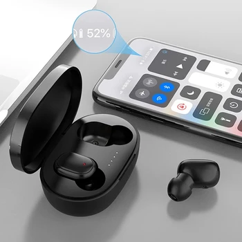A6s TWS Bluetooth Headset Bezvadu Austiņas Austiņas Sporta Mini Stereo in-Ear par xiaomi huawei iphone Smart tālrunis Turētos