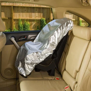 Alumīnija Plēvi, Bērnu Auto sēdeklīši Aizsardzības Segtu Bērnu saulessarga Anti UV Staru Pret Ultravioleto Auto saulessarga