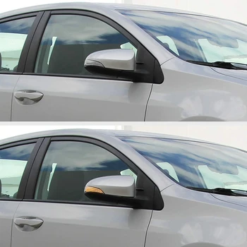 Automašīnas Sērijveida Pagrieziena Signāla LED Amber Sānu Gabarītlukturi Gaisma Lampu Montāža Toyota Corolla Avalon Prius C Scion IM Spogulis