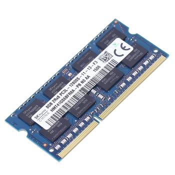 DDR3 8GB 12800 1600 1.35 V RAM Atmiņas par Klēpjdatoru Notebook 204-PIN SODIMM Zemsprieguma Non-ECC Dual Channel