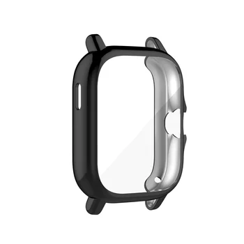 FIFATA Par Xiaomi Huami Amazfit GTS 2 / 2e Gadījumā Mīksto Pārklājumu TPU pilnekrāna seguma Rāmis Apvalka GTS2/2e Smartwatch