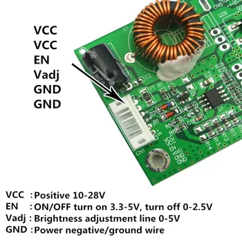 GYD-255Panel De Retroiluminacion LED para TV, tablero de controlador de corriente constante, 10-42 pulgadas, Universāls