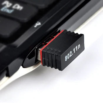Mini USB3.0 Wifi Adapteri, Wifi Tīkla Karti, 150Mbps USB 2.0 Adapter WiFi 802.11 n 150M Tīkla Lan Card Ultra-mazs