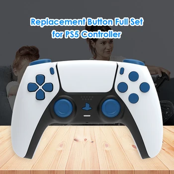Rezerves Pogu, Pilns Komplekts Kontrolieris Daļas Gamepad Gadījumā, ja rezerves Daļu Komplekta Nomaiņa PlayStation 5 PS5 Divējāda Sajūta