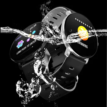 SENBONO K9 Vīriešiem Smart skatīties IP68 ūdensnecaurlaidīga IPS Full Touch Sirds ritma monitors Fitnesa tracker Sporta Sievietēm smartwatch PK V11 K1