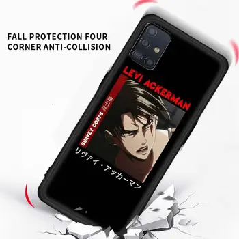Uzbrukums Titan Anime Silikona Vāciņš Samsung Galaxy A51 A71 A21s A31 A41 A11 A32 A12 A02s A52 M31 M51 Telefonu Gadījumā Mīksto Būtiska