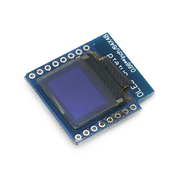 0.66 collu OLED Displeja Modulis WEMOS D1 MINI ESP32 Arduino Modulis AVR STM32 64x48 0.66