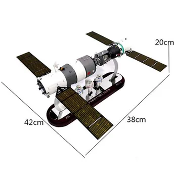 1/50 Mēroga Shenzhou Kosmosa Kuģi, Ķīnas Gaisa Transporta Modeli Sakausējuma Metāla Lējumiem Kosmosa Satelīta Kosmosa Kuģa Satelītu Displejs