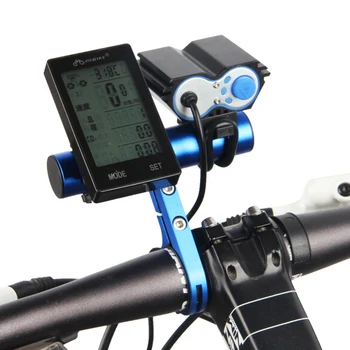 10 CM/20CM oglekļa šķiedras velosipēdu stūres extender kalnu velosipēdu lukturu turētājs alumīnija sakausējuma klipu lukturīti piederumi