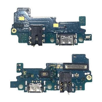 10 Gab./daudz lUSB Uzlādes Doks Port Connector Flex Cable Samsung A01 A11 A31 A315 A41 A415F A51 A515F A71 A715F USB Valde