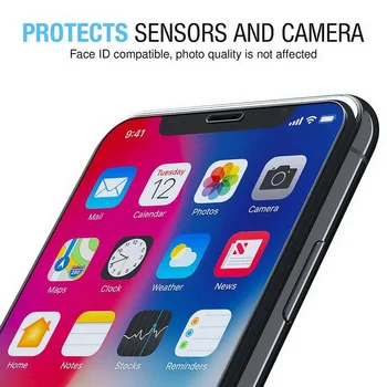 10 Gabali, Rūdīts Stikls iPhone 11 Pro Max 6s 6 7 8 Plus 5 5s SE 2020. gadam Ekrāna Aizsargs Filmu iPhone 12 Pro X XS Max XR 4s