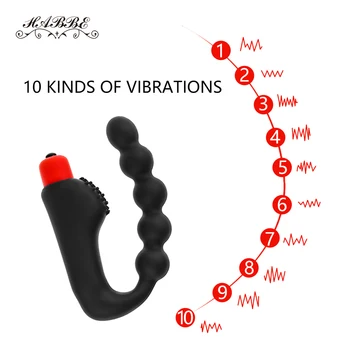 10 Ātrumu Vibrācijas Dildo Anālo Butt Plug Vibrators Ar Prostatas Massager Pieaugušo Pievienojiet Anālā Seksa Produkti Par Pāris Rotaļlietas Pieaugušajiem