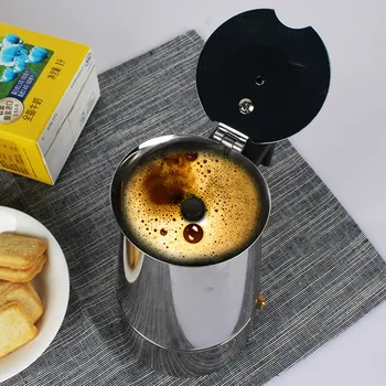 100 ml/200ml/300ml/450ml Nerūsējošā Tērauda Kafijas Alus Tējkanna Pot Pro Barista Pot Portatīvo Espresso Kafijas automāts Moka Pot