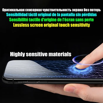 100D Hidrogelu Filmu iPhone 12 11 Pro Max X XS XR SE 2020. gadam Ekrāna Aizsargs 8 7 6S 6 Plus Aizsardzības Mīksto Filmas Ne Stikla