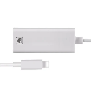 100Mbps Tīkla Kabeļa Adapteris, Lai Zibens RJ45 Ethernet LAN Vadu Aizjūras Ceļojumu Kompakts iPhone/iPad Sērijas