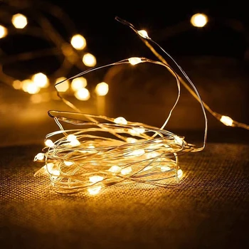 10M LED String Gaismas Ramadāna Apdare Vainags Kāzu Apgaismojums Iekštelpu Mājas Brīvdienu Puse Kāzu Pasaku, Ziemassvētku Lampas