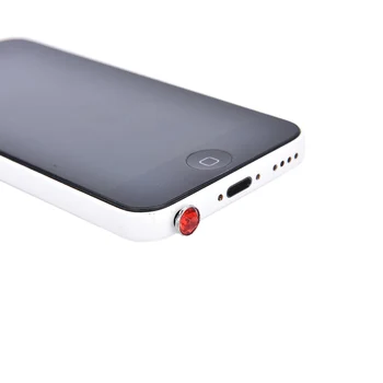 10pcs Bling Dimanta Putekļi Universal Plug 3.5 mm Izmērs Austiņu Spraudni, iPhone 6 5s/Samsung/HTC Austiņu Ligzda Aizbāzni