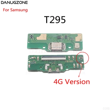 10PCS/Daudz Par Samsung Galaxy Tab 8.0 2019 T290 T295 USB Uzlādes Doks Ostā Ligzda Jack Savienotājs Maksas Valdes Flex Kabelis