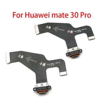 10Pcs/Daudz, USB Ports Uzlādes Lādētājs Valdes Flex Kabelis Huawei Mate 30 Pro USB Valdes Doks Spraudsavienojumu