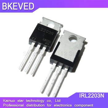 10PCS IRL2203N TO220 IRL2203 TO-220 IRL2203NPBF N-channel FET Jaunas