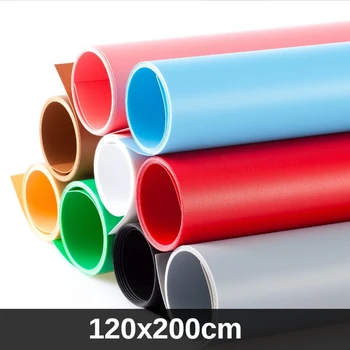 120*200cm tīrtoņa Krāsu Matētas Matētas PVC Fona Plāksne Fotogrāfijas Fons Fona Audums Ūdensizturīgs Anti-wrinkle