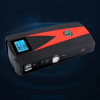 12000mAh Kravas Auto Lēkt Starter USB Power Bank Akumulatora Pastiprinātājs, Lādētājs (UK)