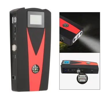 12000mAh Kravas Auto Lēkt Starter USB Power Bank Akumulatora Pastiprinātājs, Lādētājs (UK)