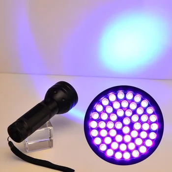 128 LED Spilgti UV Gaismas Lukturīti 395nm Viļņa garums ir Augstas Kvalitātes Gaismas Pet Urīna Noteikšanas Detektors Sausā Mājdzīvnieki Urīna Gulta