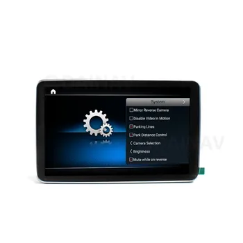 128GB 2 dinAndroid Auto stereo, DVD Mercedes Benz GLS GLE ML, GL W292 X166 Auto Multimediju Atskaņotājs, radio Head Unit GPS Navigācijas