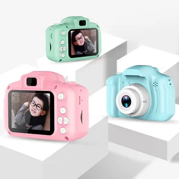 128MB rotaļlietas bērniem Digitālā Fotokamera 2.0 LCD Mini Kamera ar HD 1080P Bērnu Sporta Kameras Dāvanu zabawki dla dzieci juguetes