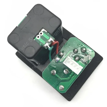12pcs Ģitāra EQ Akumulatora Kaste 4 Pin B-Tipa Akustisko Ģitāru Ekvalaizers EQ Jebkuru Datumi