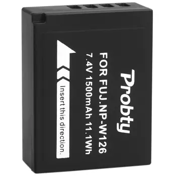1500mAh NP-W126 NP W126 Akumulators + LCD Lādētāju Fujifilm HS30EXR X-A1 X A2 X-A3 X-X E1-E2 X-E2S X-M1 X-Pro1 X-T1 X-T10