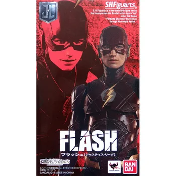 15cm BANDAI HF DC Tiesiskuma Līga Flash Barry Allen FLASH PVC Rīcības Attēlu Kolekcija Modeli, Rotaļlietas, Dāvanu