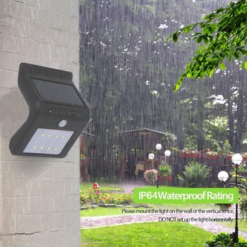 16 LED Saules Indukcijas Gaismas Mājas Dārzā Gaismas Āra Sienas Gaismas PIR Sensors Gaismas Smart Home Piegāde