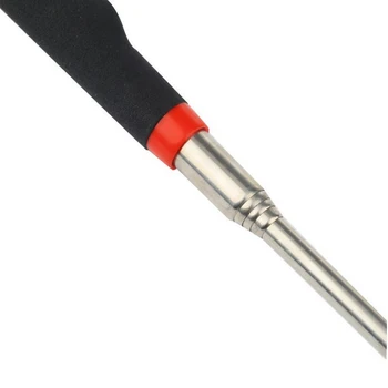 19mm pārnēsājamo teleskopisko magnētisko pildspalva ar LED gaismas regulējams teleskopiskais magnētisko vākšanas rīks, ko var pagarināt līdz 70cm