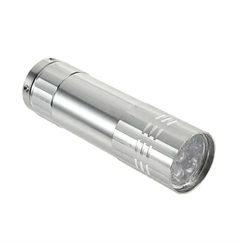 1gb 9 LED Alumīnija Classic Zibspuldzes Lampas Avārijas Kempings Mazo Lukturīti karstā pārdošanas