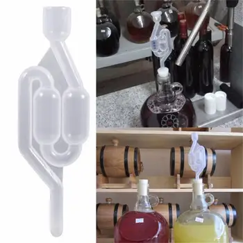 1GB Atkārtoti vienvirziena Vīns, Alus, Alus Fermentācijas pretvārsts Plastmasas Gaisa Slūžām Ūdens Zīmogs Mājas vīna Darīšanai Izplūdes Vārsts