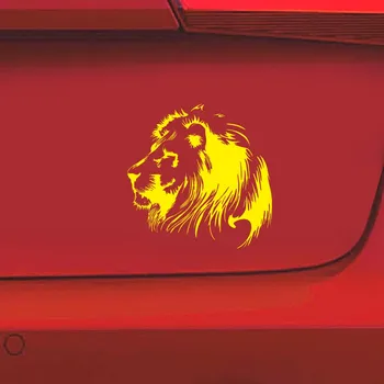 1GB Lauva Vinila Decal Auto Uzlīme Motociklu Personalizētu Automašīnas Modeli, Smieklīgi, Smieklīgi Totem Auto Uzlīmes Auto Piederumi