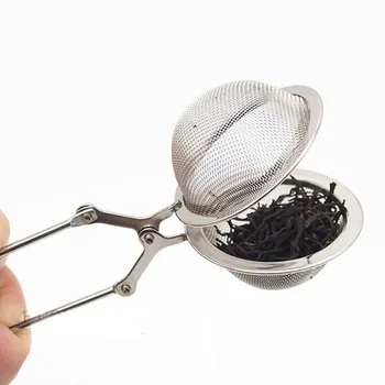 1gb Nerūsējošā Tērauda Tējkanna Tējas Sietiņš Bumbu Formas linuma Acs Tējas Infuser Filtrs Atkārtoti lietojami Metāla Tējas Maisiņā, Garšvielu Tējas Instrumentu Piederumi