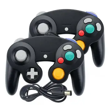 1pairs Krāsu Izlases Izvēlēties Vadu Kontrolieris Gamepad Par Ninten GameCube Wii Konsole, Lai Pārslēgtos/PC/Desktop