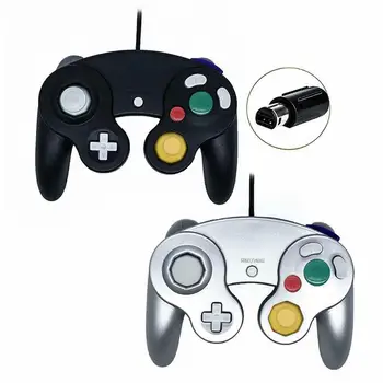 1pairs Krāsu Izlases Izvēlēties Vadu Kontrolieris Gamepad Par Ninten GameCube Wii Konsole, Lai Pārslēgtos/PC/Desktop