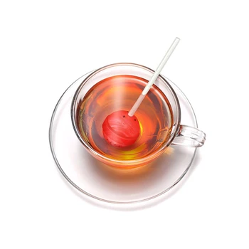 1Pc Radošo Konfekte Formas Silikona Tējas Maker Loose Leaf Krūze Sietiņš Salds Tējas Infuser Sadzīves Virtuves Teaware Piederumi