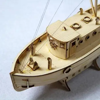1set Kuģu Montāžas Modelis Diy Komplekti Koka Buru Laiva 1:50 Mērogā Apdare Rotaļlieta Dāvana