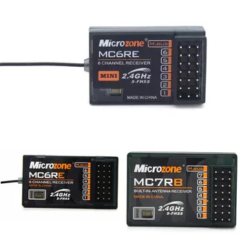 2.4 G 6CH MC6RE/MC7RB/MC6RE MIni Uztvērējs MicroZone MC6C