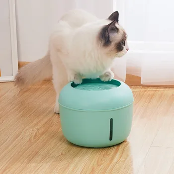 2.5 L Pet Suns, Kaķis Ūdens Strūklaka Elektriskie Automātiskie Ūdens Padevē Izsmidzinātājs LED Ūdens Līmeņa Displeja Par Suņiem, Kaķiem Dzēriens