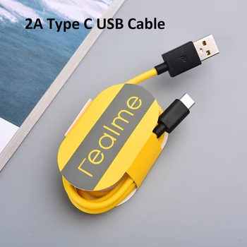 2.A C Tipa USB Kabelis Realme Ātrās Uzlādes Veidu-c Datu Līnija Uz Realme X50 X7 Q2 X20 X2 6 7 Pro X50m V3 V5 X Q 7i Xiaomi OPPO
