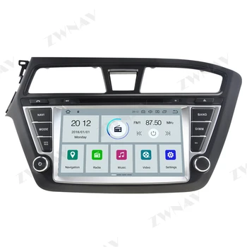 2 DIn DSP Carplay Android Ekrāna Hyundai i20 2016 2017 2018 GPS Navi Video, Audio Stereo Radio Uztvērējs Galvas Vienības