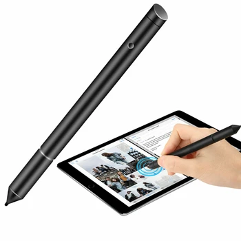 2 In 1 Dual Head Stylus Izturība Capacitive Touch Ekrāns Pildspalva 14cm Tablete Gumijas Nib Zīmuli Universālu Iphone Tālruņa PC GPS