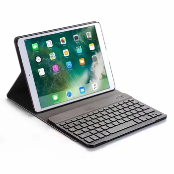 2 In 1 Ultra-plānas bluetooth Keyboard Cover Tastatūru Lietā par iPad Air3/Pro 10.5/iPad 10.2(2019. gads), kas Aptver Vairāku Leņķa Stāvēt